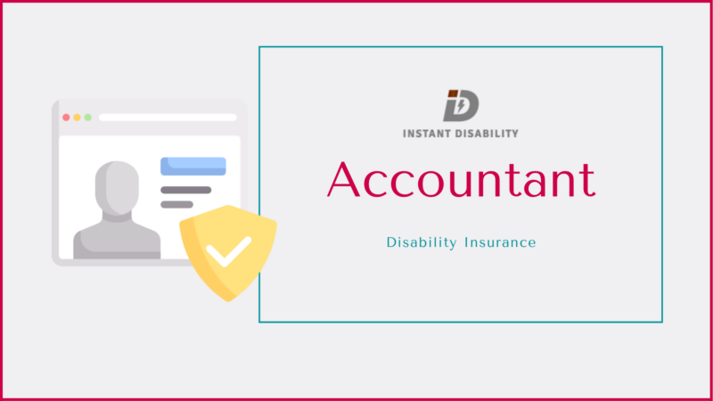 Accountant Disability Insurance