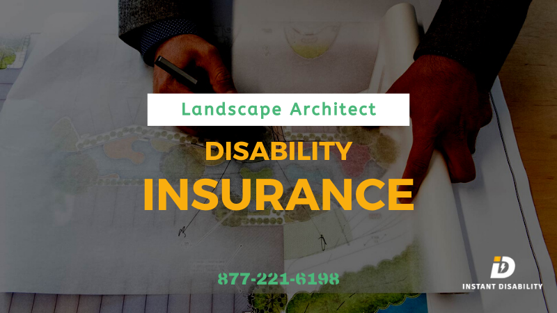 landscape architect disability insurance
