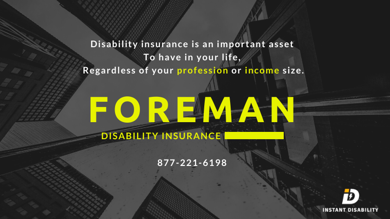 Foreman Disability Insurance