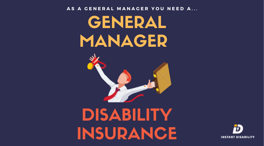 General Manager Disability Insurance