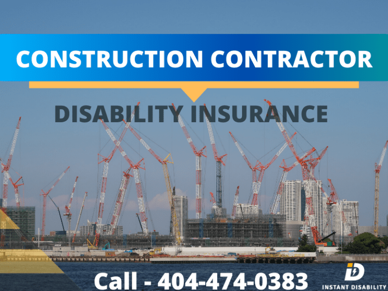 Construction Contractor Disability Insurance Policy &amp; Quotes