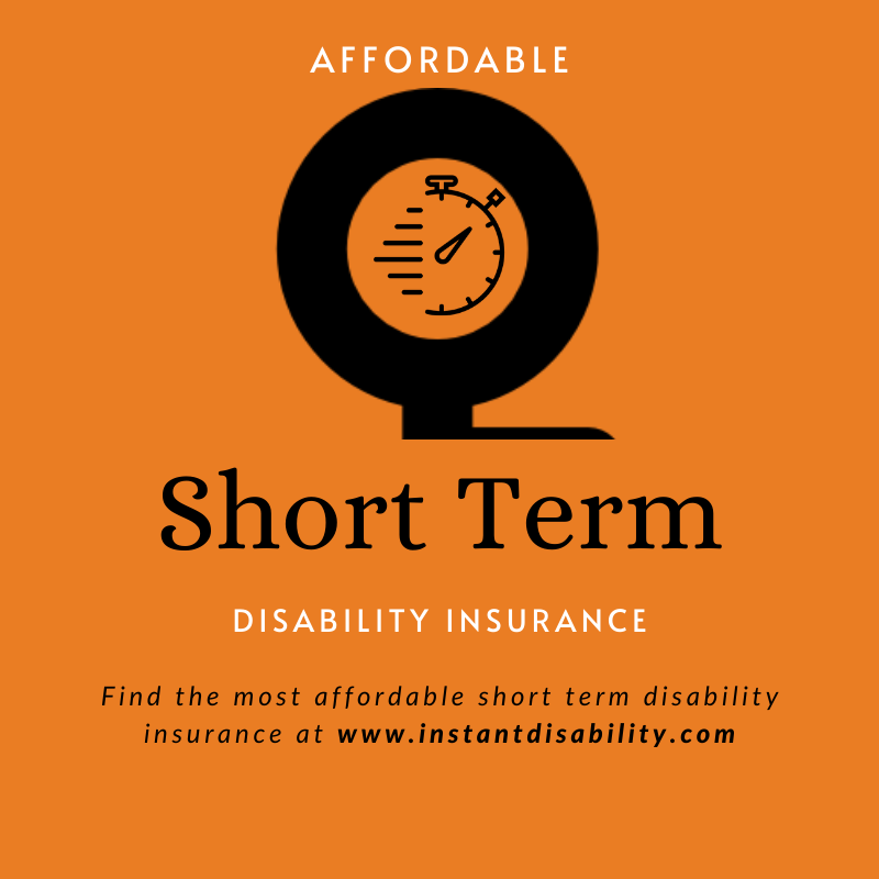 Affordable Short Term Disability Insurance
