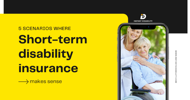 If you can’t work due to an injury or illness, your stream of income will also be suspended. As a result, you won’t be able to pay your bills or make payments for mortgage, credit cards and cars, just to name a few. Although you can benefit from workers’ compensation, it will only be offered to you if you are injured while working at your workplace. So, this is where getting a short term disability insurance quote makes sense. Let’s talk about 5 sceneries where this policy makes perfect sense. Read on. 1. Your employer doesn’t provide short-term disability insurance Most workers get insurance from their employers. If you from a state where your employer doesn’t provide this coverage, you will have no choice but purchase it yourself. Therefore, you should contact your employer to find out if they offer this type of policy. If they don’t provide short-term disability insurance, you can get a short term disability insurance quote from an insurance provider. 2. You are Self-employed If you are self-employed, you already enjoy a lot of advantages, such as no commuting and flexibility of the schedule. However, there are some downsides to this approach. And one of the disadvantages is that you won’t have employer insurance. So, if you are going it all alone as a freelancer, we suggest that you get a short term disability insurance quote to find the best deal. 3. You want to fill a gap If you have a long-term disability insurance policy, know that it may not be enough. The reason is that you won’t enjoy any benefits for a short period, such as weeks or months. And you can’t pay for your financial matters in the meantime. So, getting a short-term policy to cover your expenses is a stroke of genius. 4. You don’t have enough savings Without disability insurance, the only way for you to cover your expenses is to use up your savings. But if you have not saved enough money to cover your expenses for three months, you will have no choice but go for short term disability insurance. 5. You are the head of a family If you have a family that depends on you, getting a short-term disability insurance policy is your need. This may not be a necessity if you already have a second source of income. But if you are not lucky enough, you will have no choice but apply for a separate policy. Conclusion In short, getting a short term disability insurance quote is totally worth it if you are facing any of the five circumstances mentioned above. Since each policy is a little different, don’t forget to go through the specifics of the policy you want. 